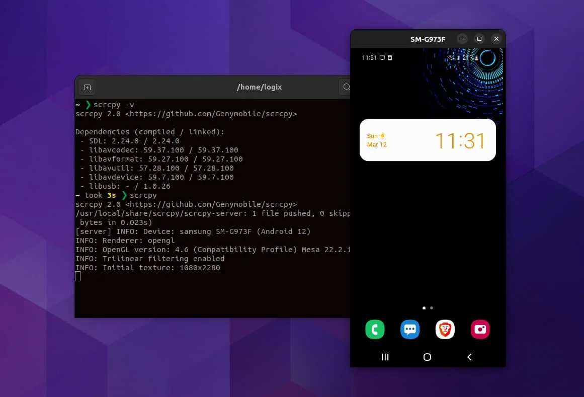 Como espelhar celular Android no PC com scrcpy da Genymobile