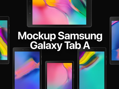 Mockup Samsung Galaxy Tab A